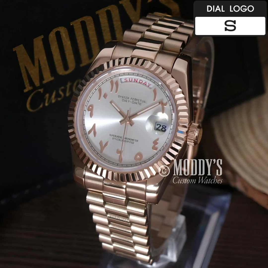 Seikojust | Daydate Rose Gold - White Arabic - Image 3