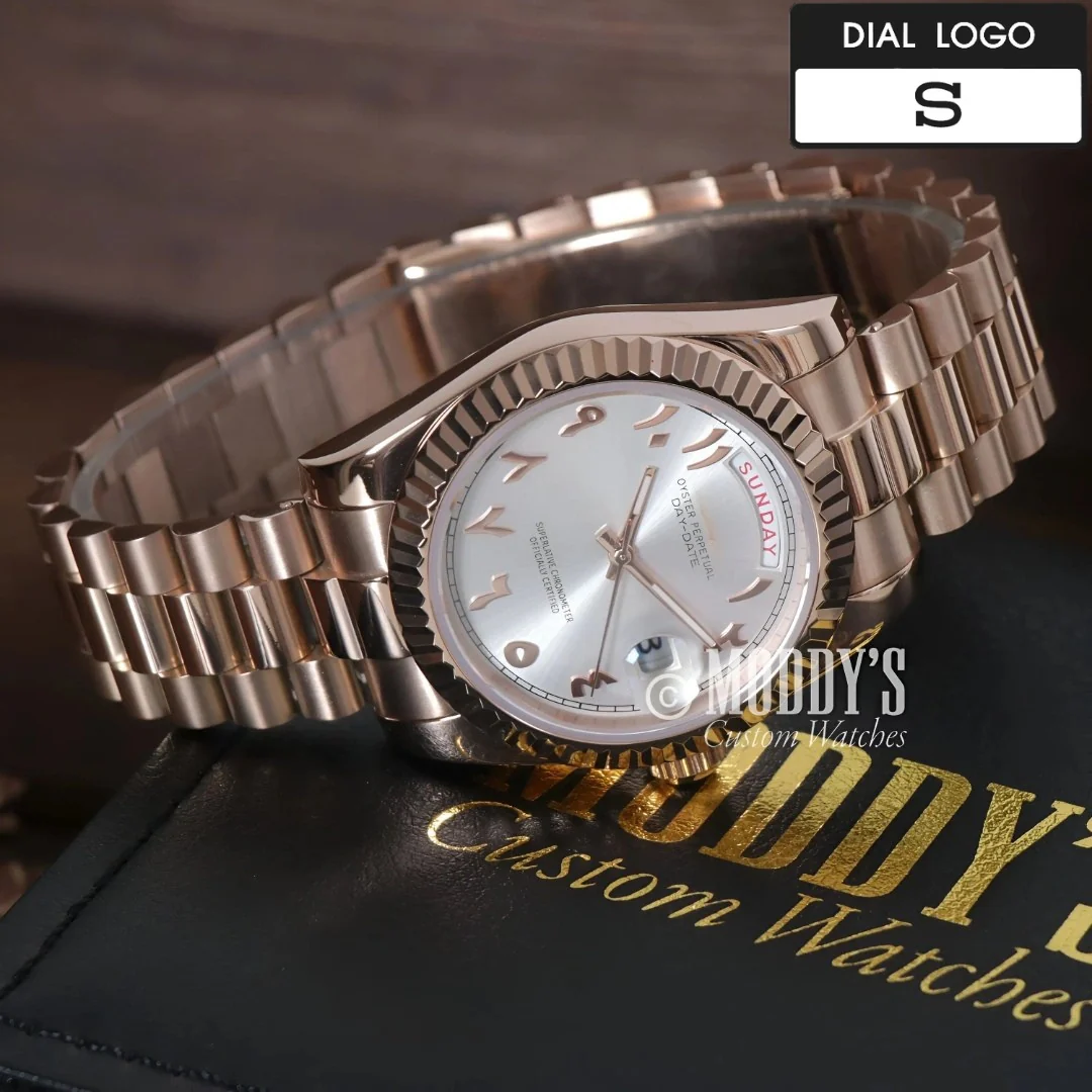 Seikojust | Daydate Rose Gold - White Arabic - Image 5